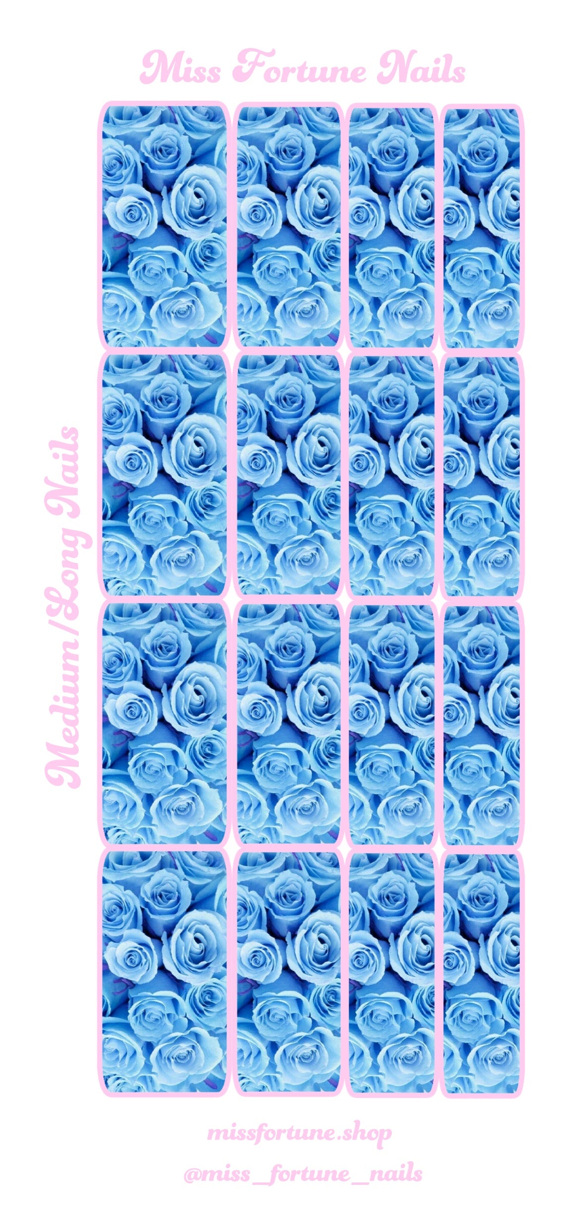 Flower Print 5 Decals ♡