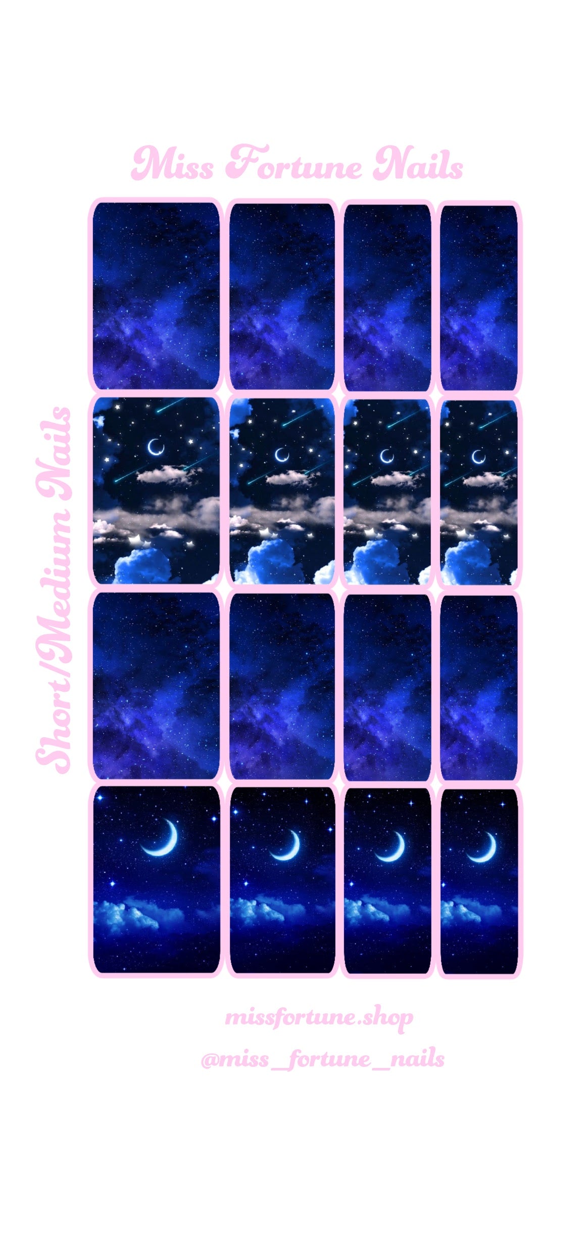 Magical Night Decals ♡