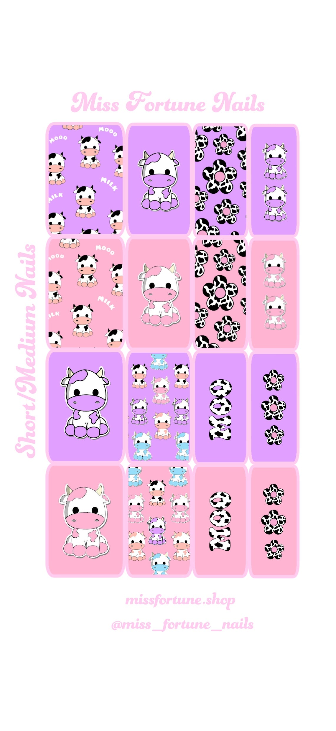 Cow Obsession 2 Decals ♡