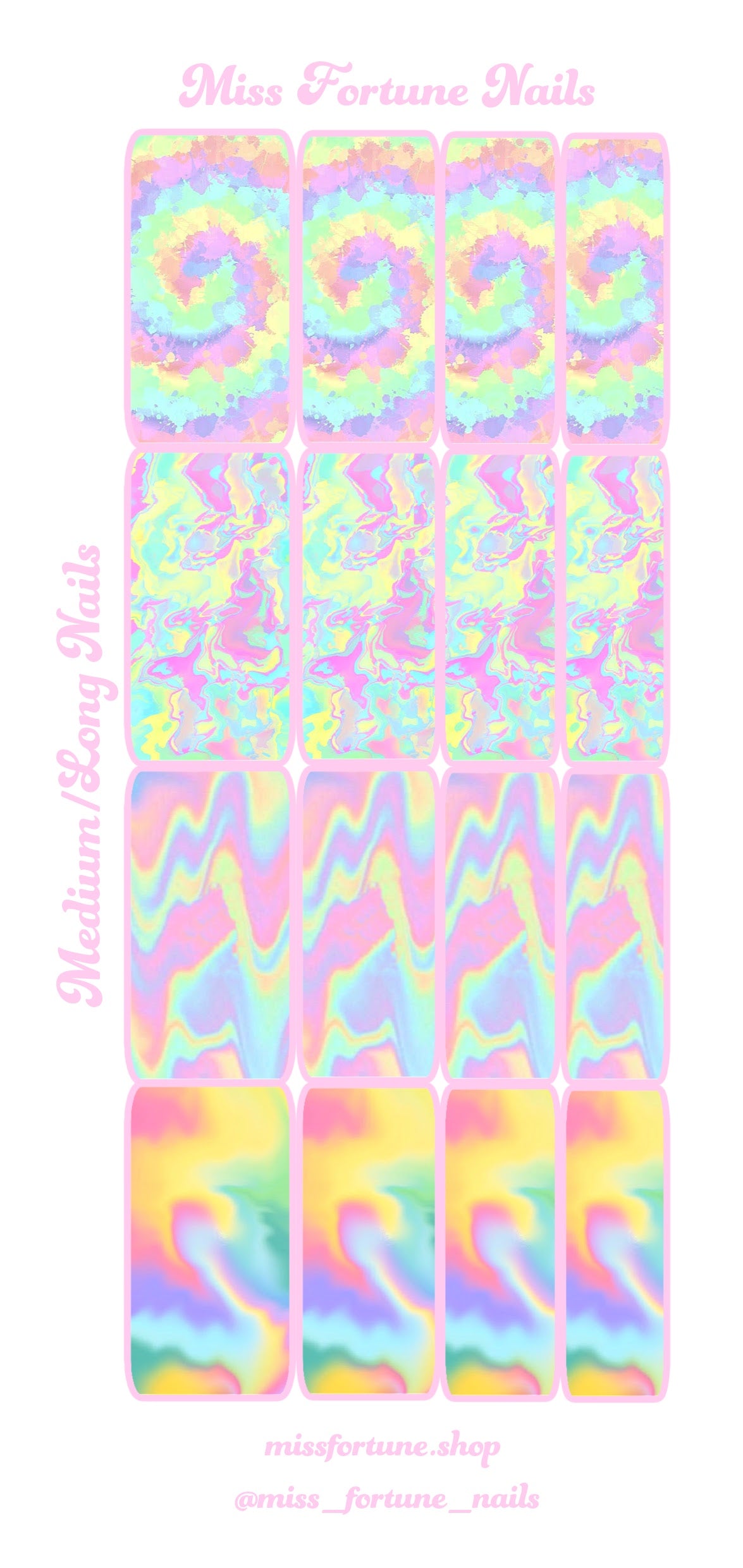 Tie-Dye Decals ♡