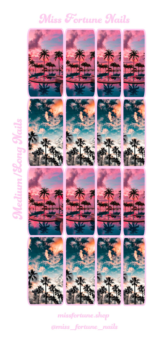 Summer Sunsets 1 Decals ♡