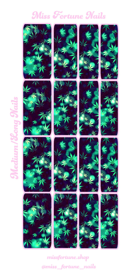 Weed Print 1 Decals ♡