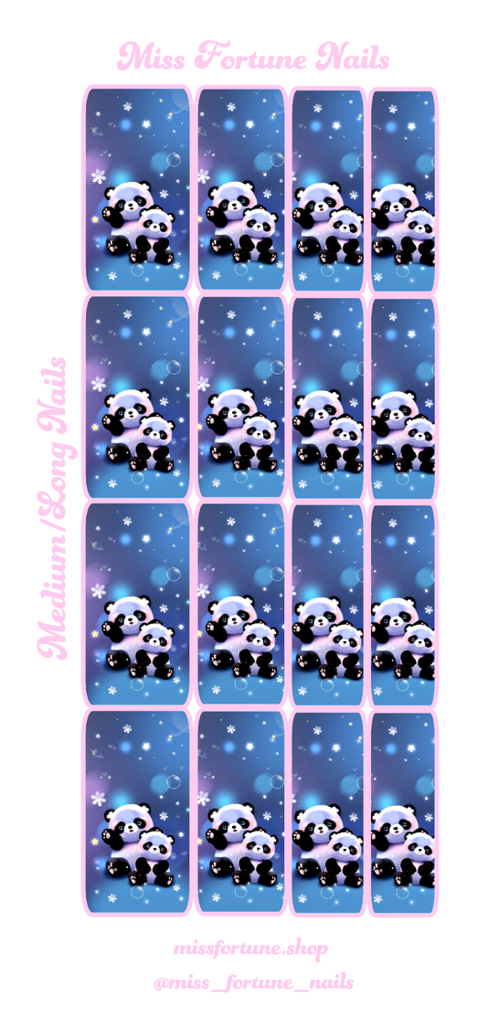 Panda Babies DECALS ♡