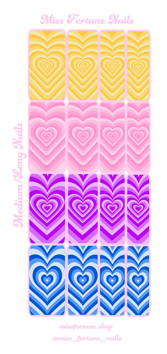 Powerpuff Hearts 2 Decals ♡