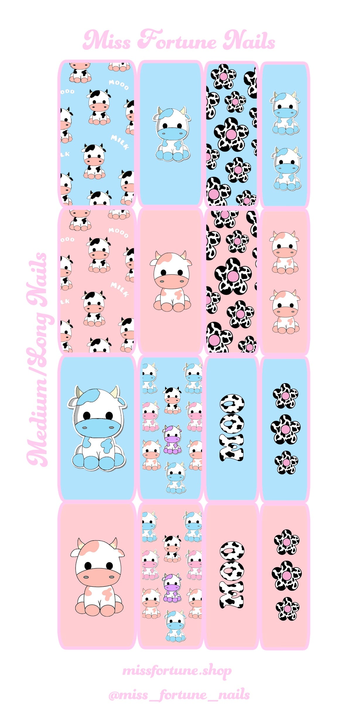 Cow Obsession 1 Decals ♡