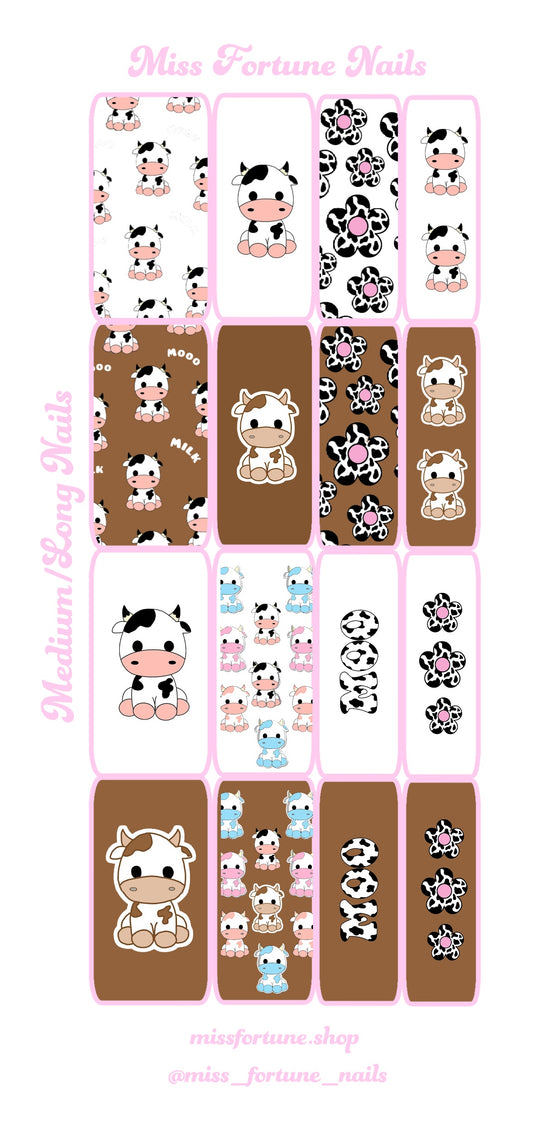 Cow Obsession 3 Decals ♡