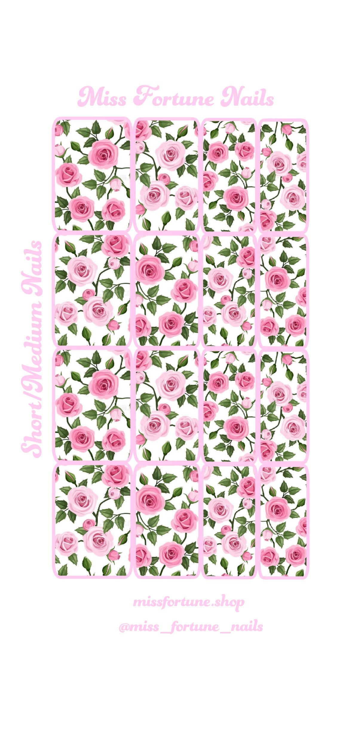 Flower Print 3 Decals ♡