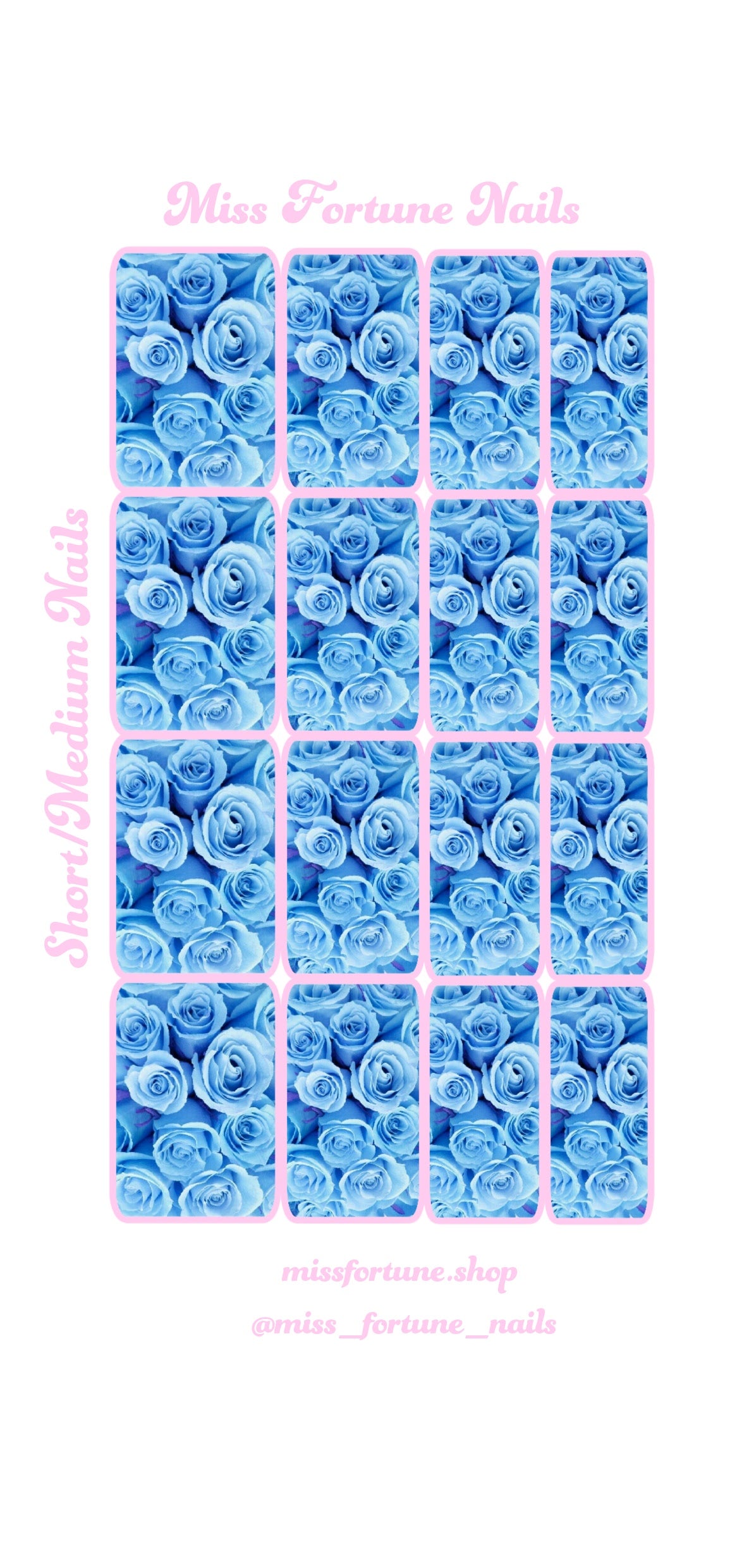 Flower Print 5 Decals ♡