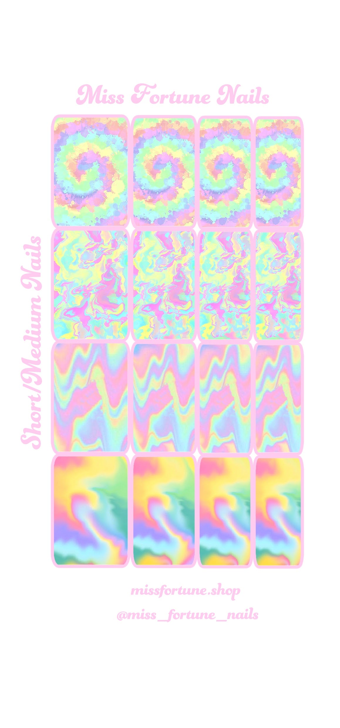 Tie-Dye Decals ♡