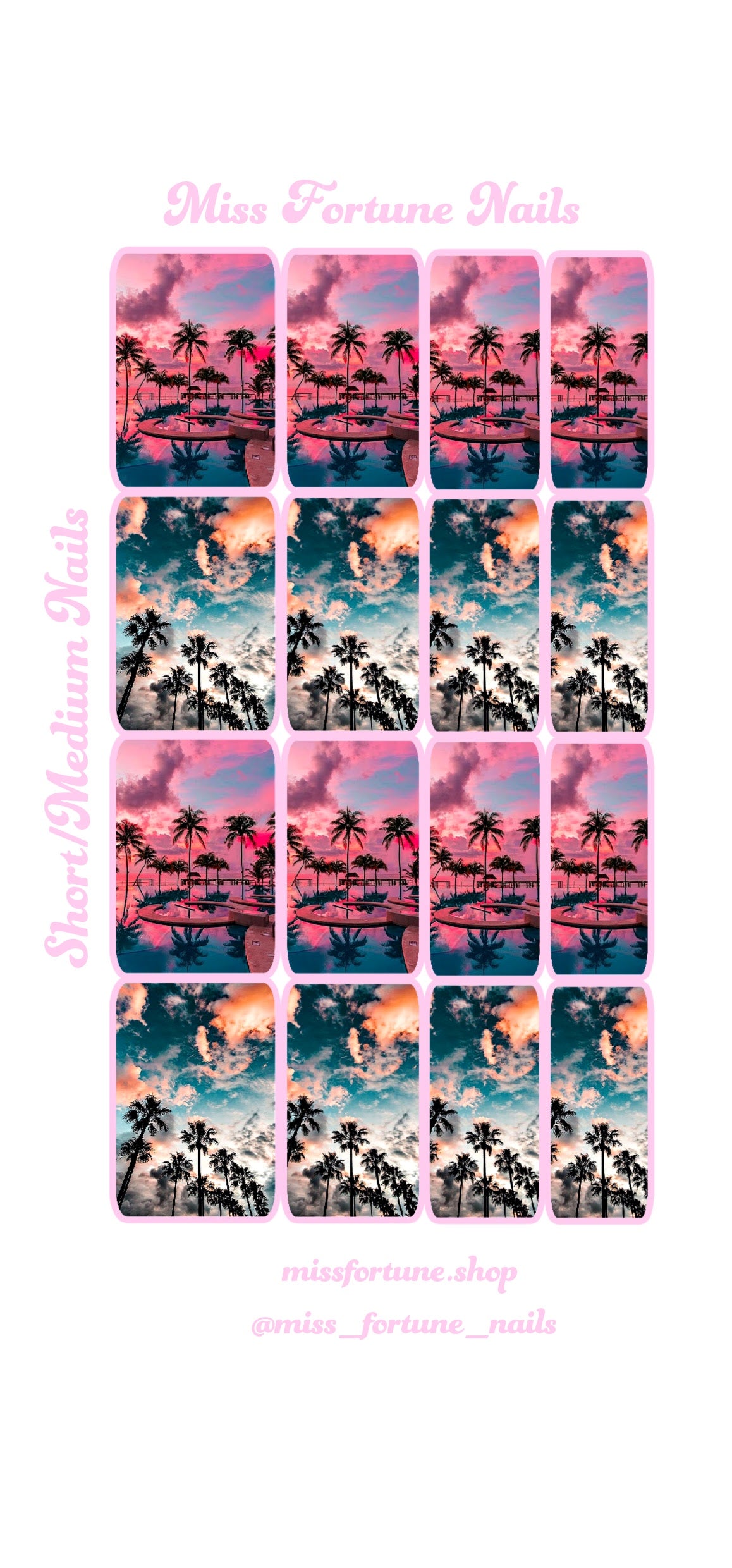 Summer Sunsets 1 Decals ♡