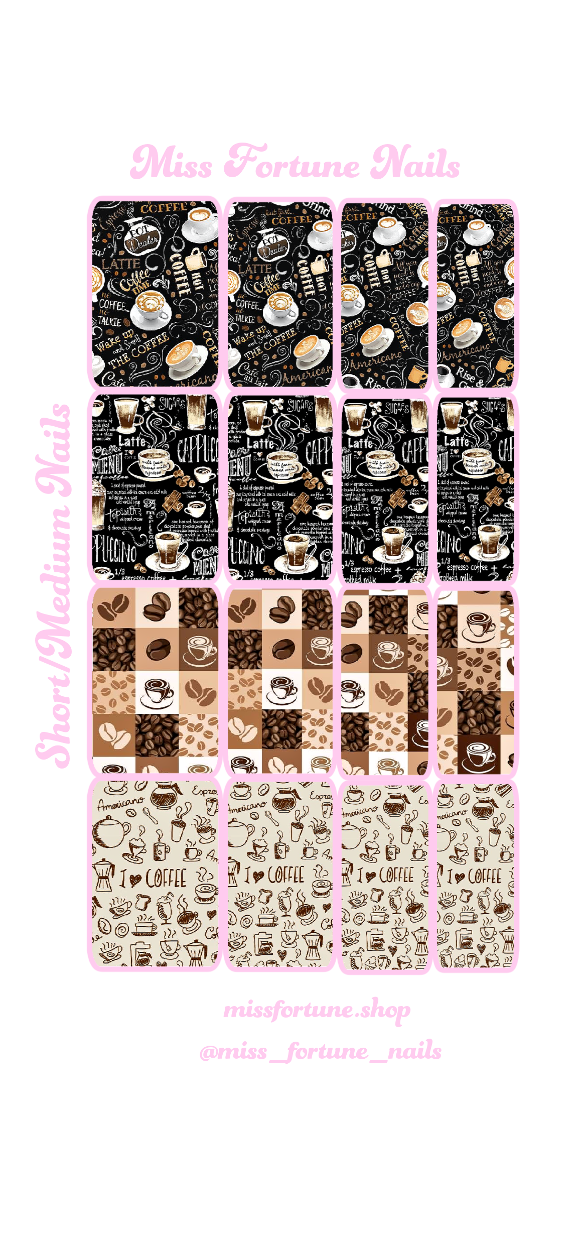 Coffee Addict Decals ♡