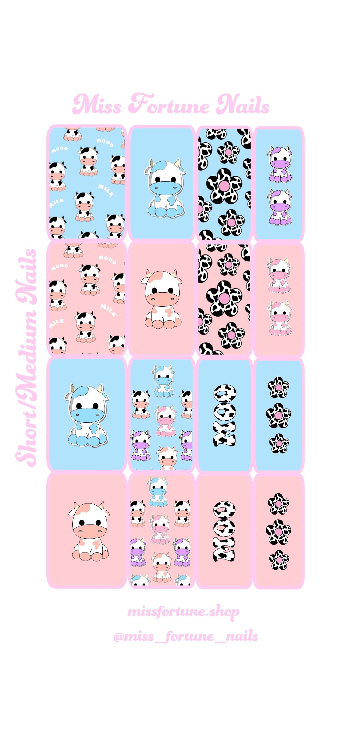 Cow Obsession 1 Decals ♡