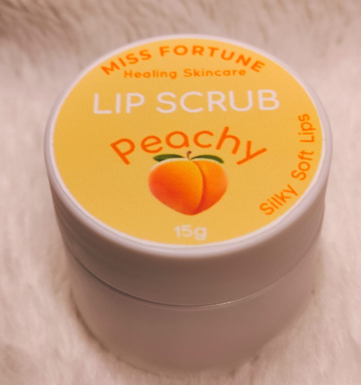 Peachy Lip Scrub ♡