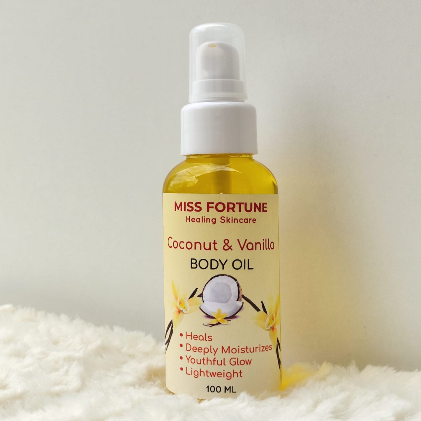 Coconut & Vanilla Body Oil ♡