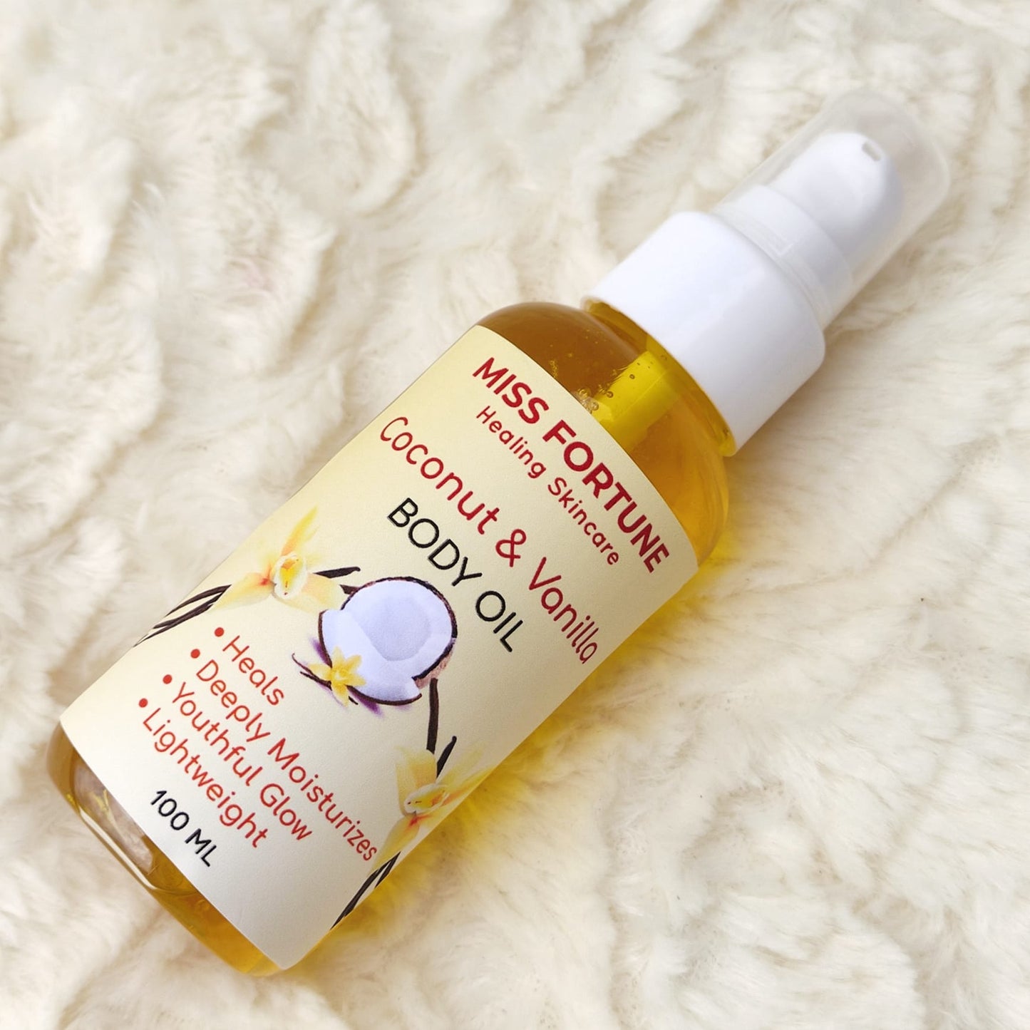 Coconut & Vanilla Body Oil ♡
